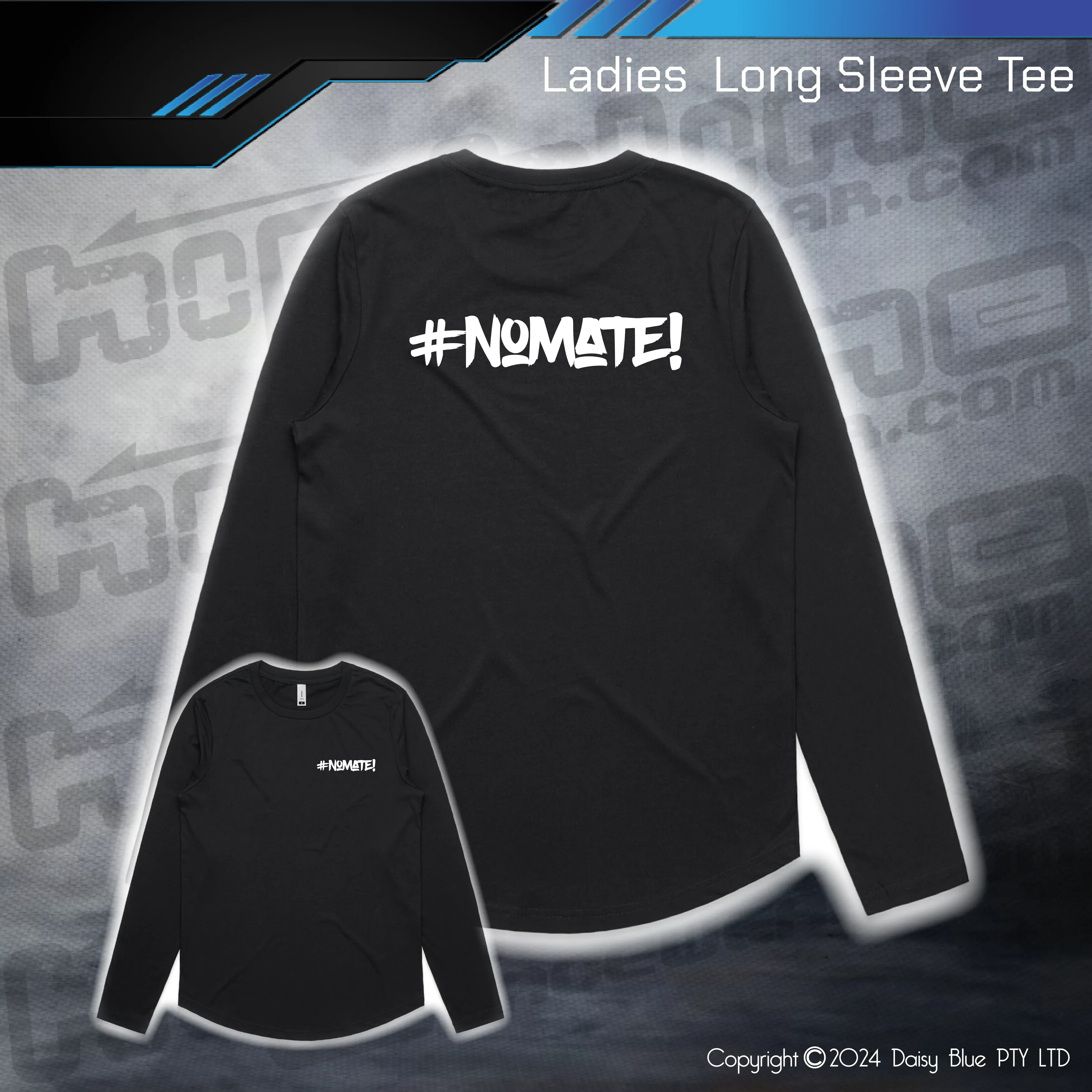Long Sleeve Tee - #nomate!
