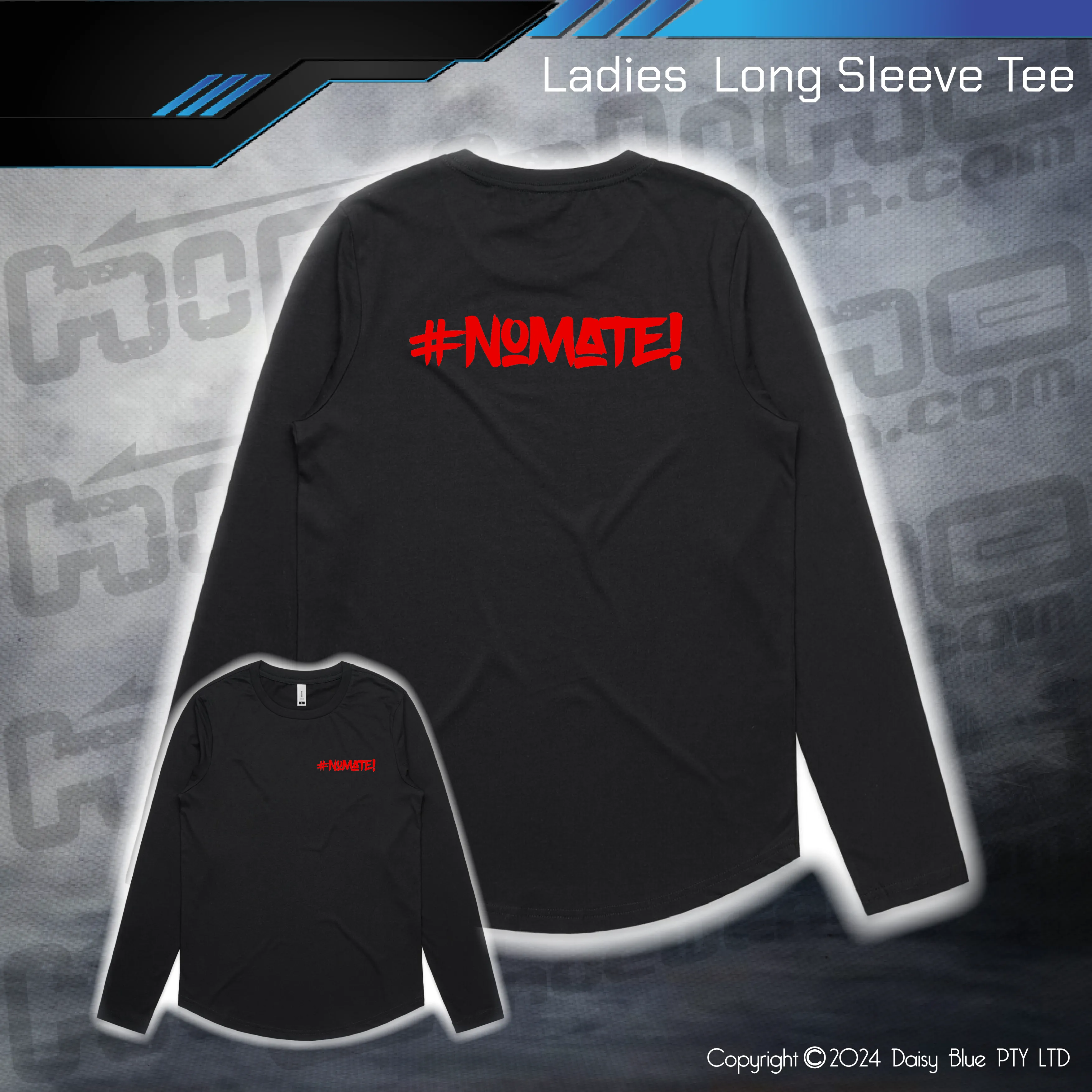 Long Sleeve Tee - #nomate!