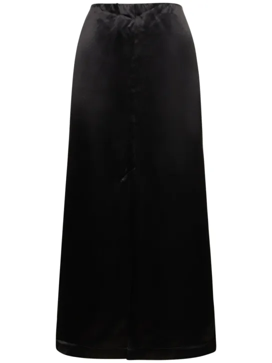 Loulou Studio   Lys silk blend midi skirt 