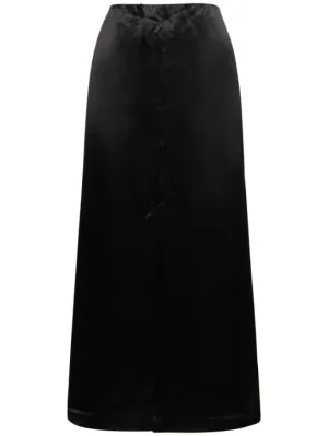 Loulou Studio   Lys silk blend midi skirt 