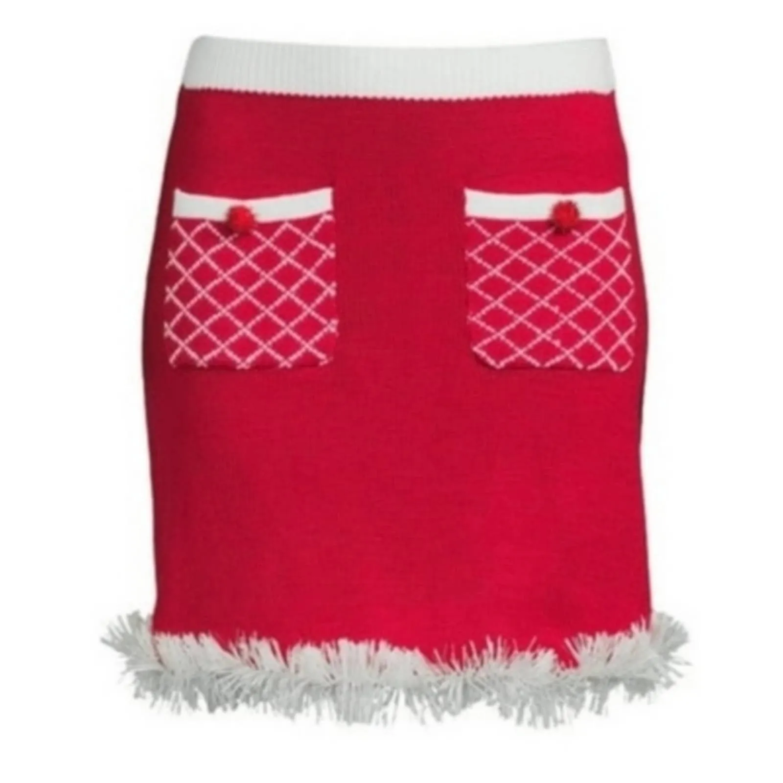 Love on a Hanger Holiday Sweater Skirt Small