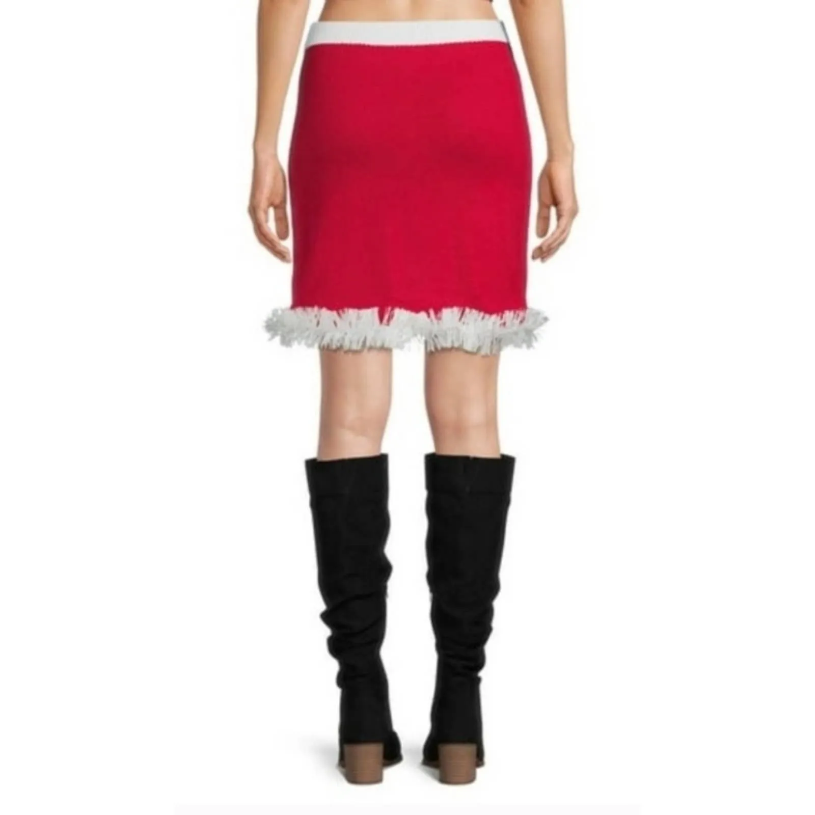 Love on a Hanger Holiday Sweater Skirt Small