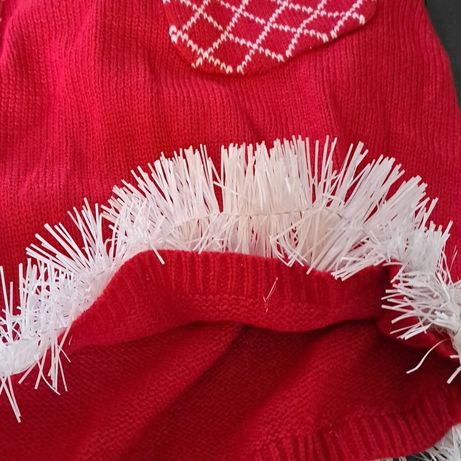 Love on a Hanger Holiday Sweater Skirt Small