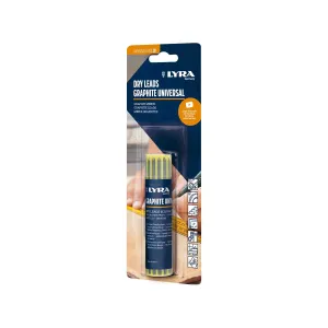 Mechanical Pencil - Lyra Dry Leads Refills for Dry Profi Mechanical Construction Pencil, L4498003