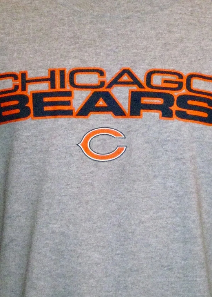 Men's Long Sleeve T-Shirt Chicago Bears C Grey NFL