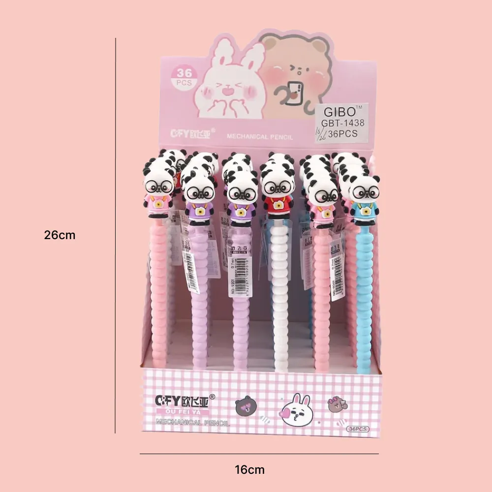 Mini Panda Theme Mechanical Pencil