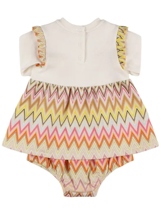 Missoni   Printed jersey dress &amp; diaper cover 