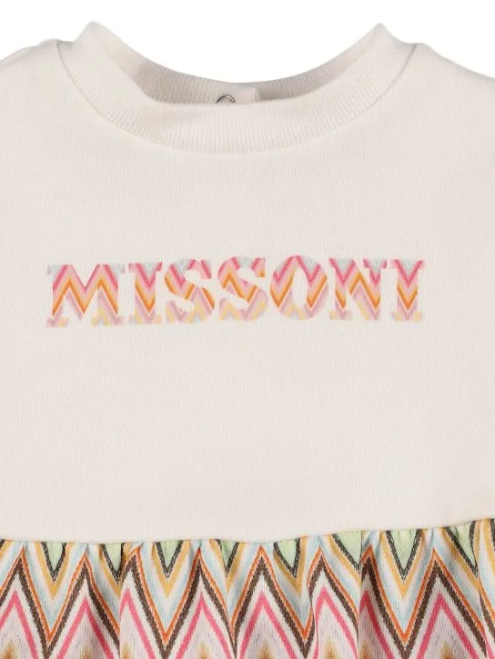 Missoni   Printed jersey dress &amp; diaper cover 