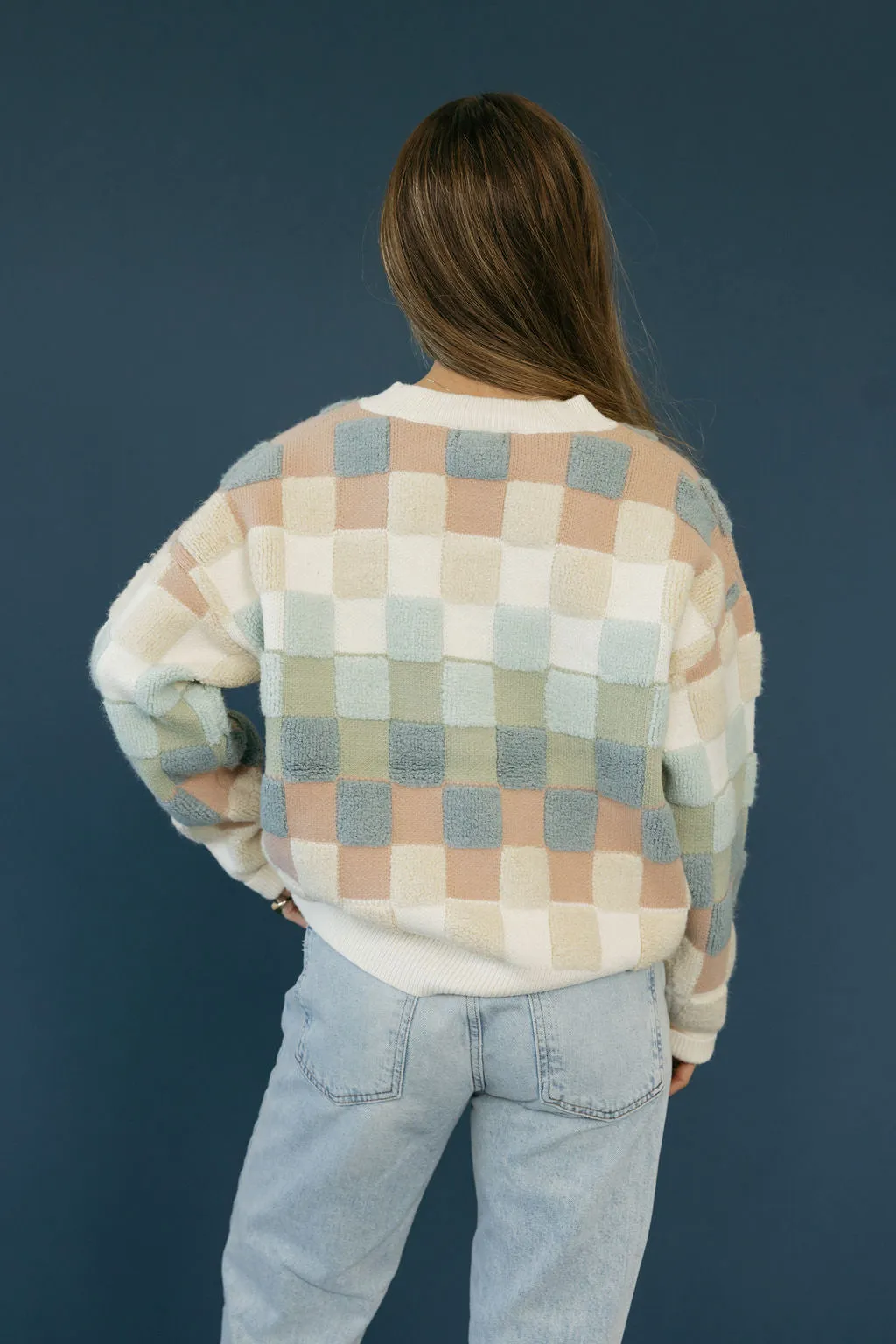 Nelly Cardigan-Ivory Multi