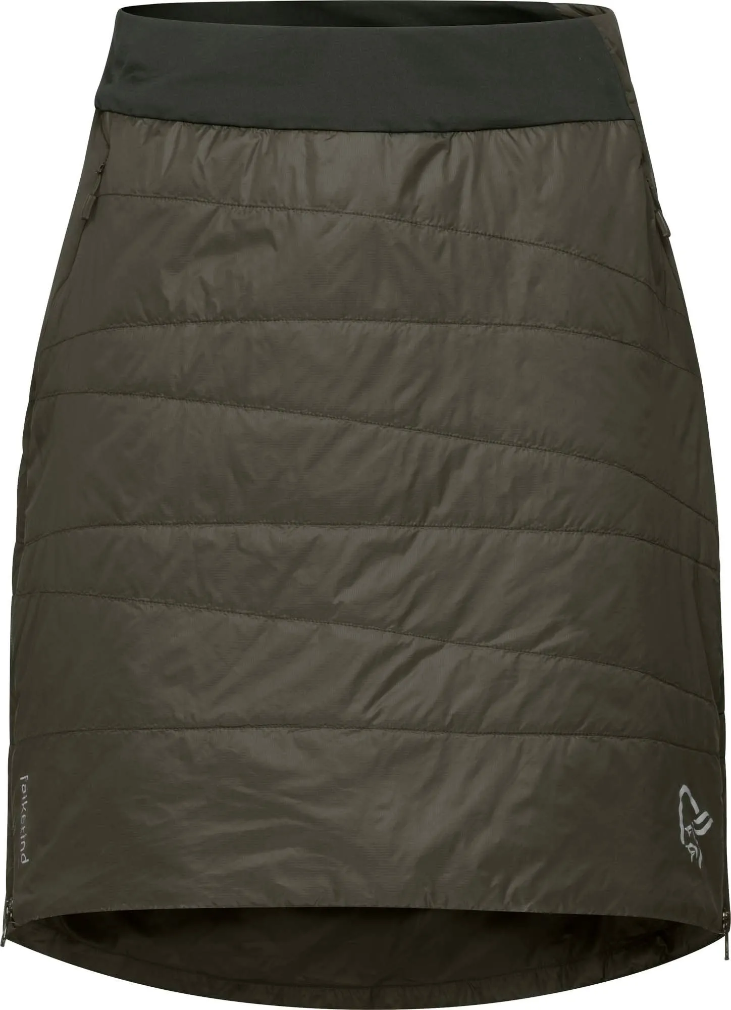 Norrøna Women&#x27;s Falketind Thermo80 Skirt Olive Night | Buy Norrøna Women&#x27;s Falketind Thermo80 Skirt Olive Night here | Outnorth
