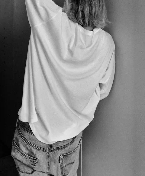 Oversized Long Sleeve T-Shirt