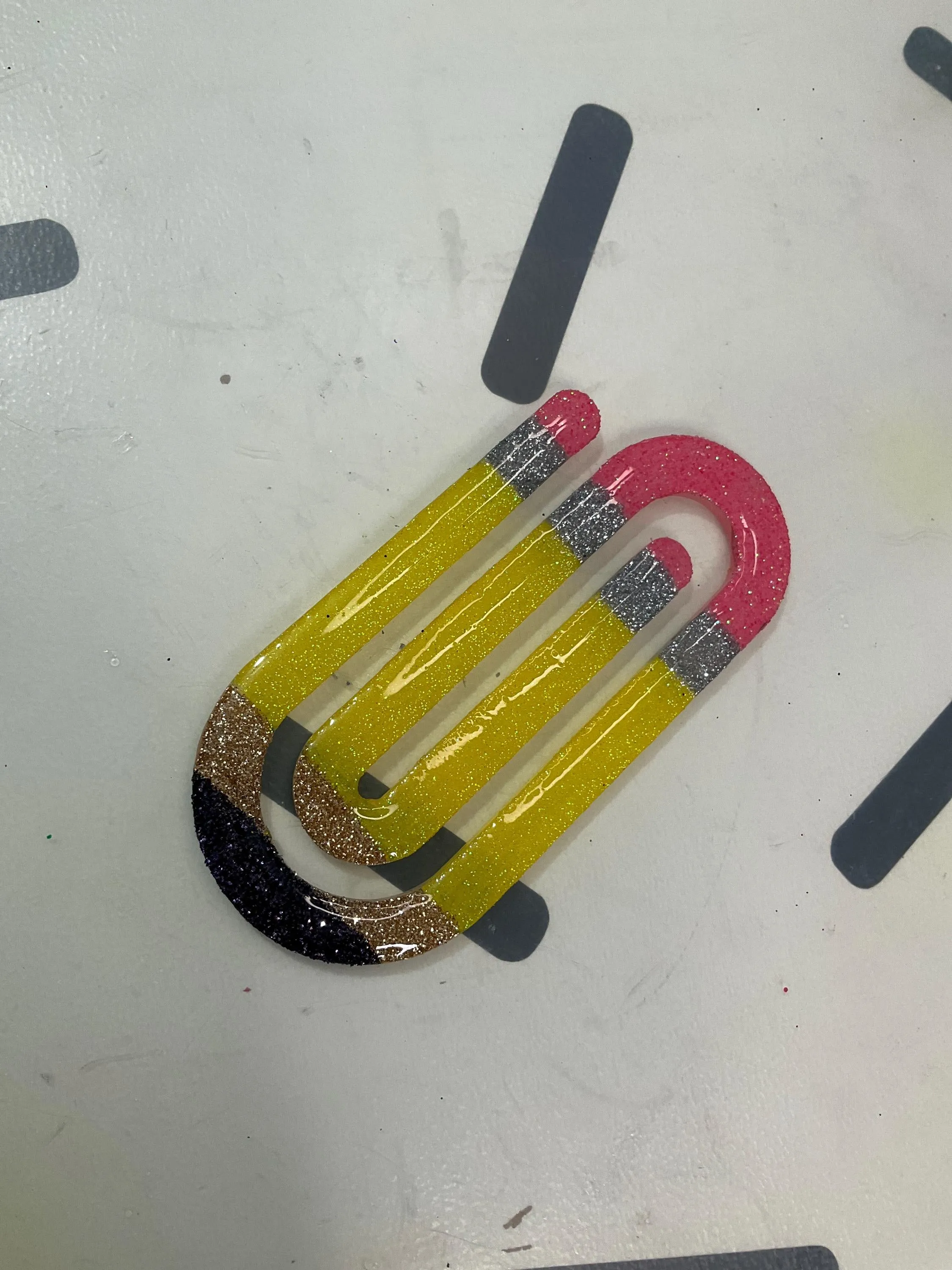 Pencil Jumbo Paperclip Bookmark | Pencil Bookmark | Jumbo Paper Clip for Back to School | Great Teacher Gift | Teacher Appreciation