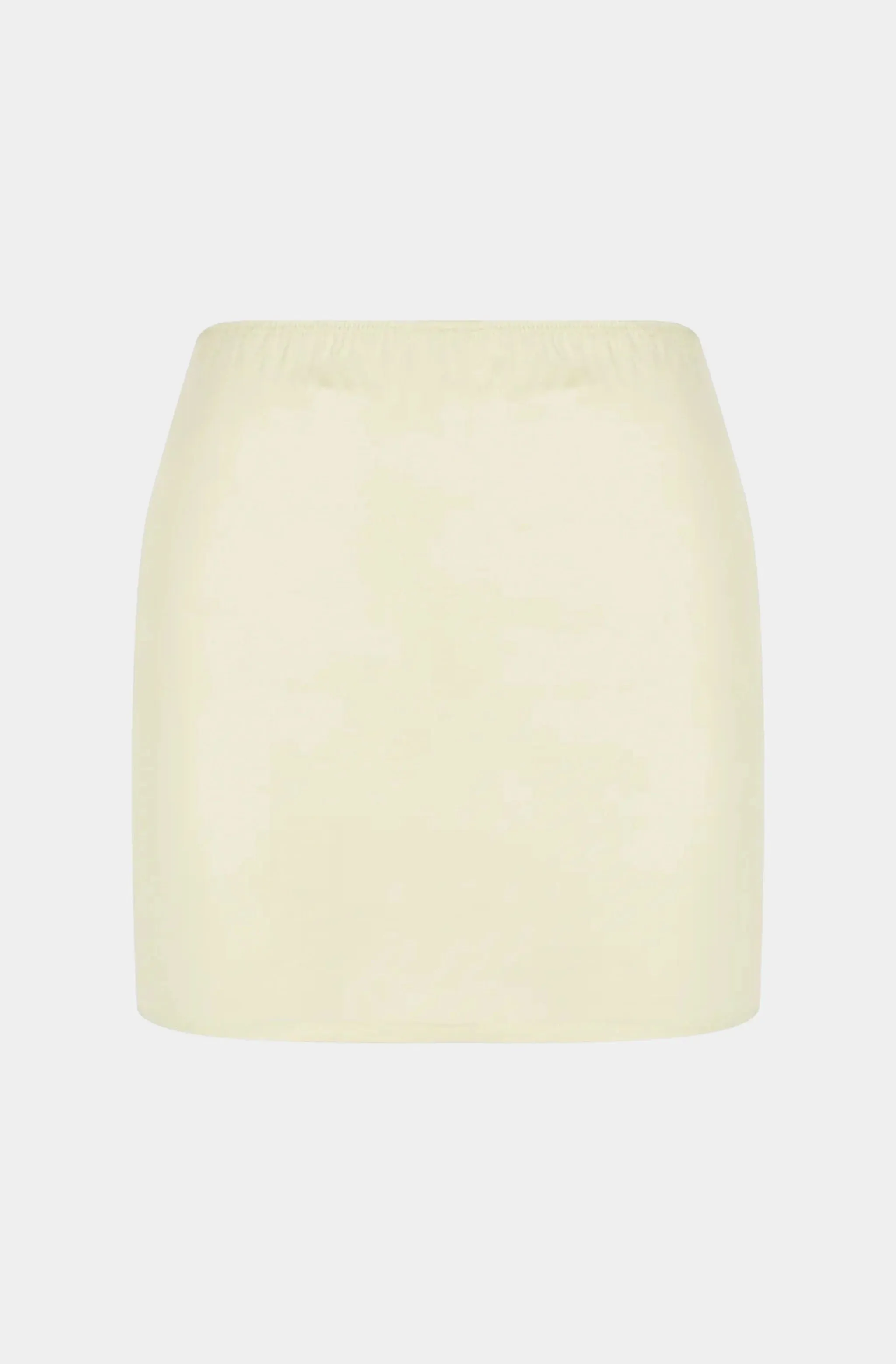 Pencil Sheer Maxi Skirt With Satin Mini