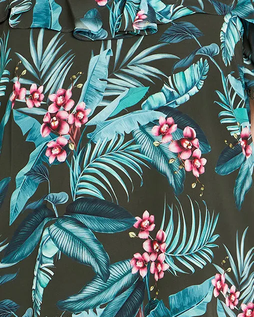 Phoebe Top | JUNGLE MAYA ORCHID