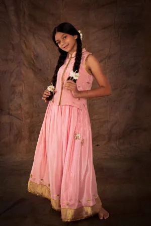 Pink Lehanga