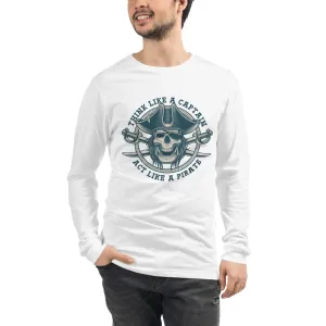 Pirate Skull Men's Long Sleeve Tee