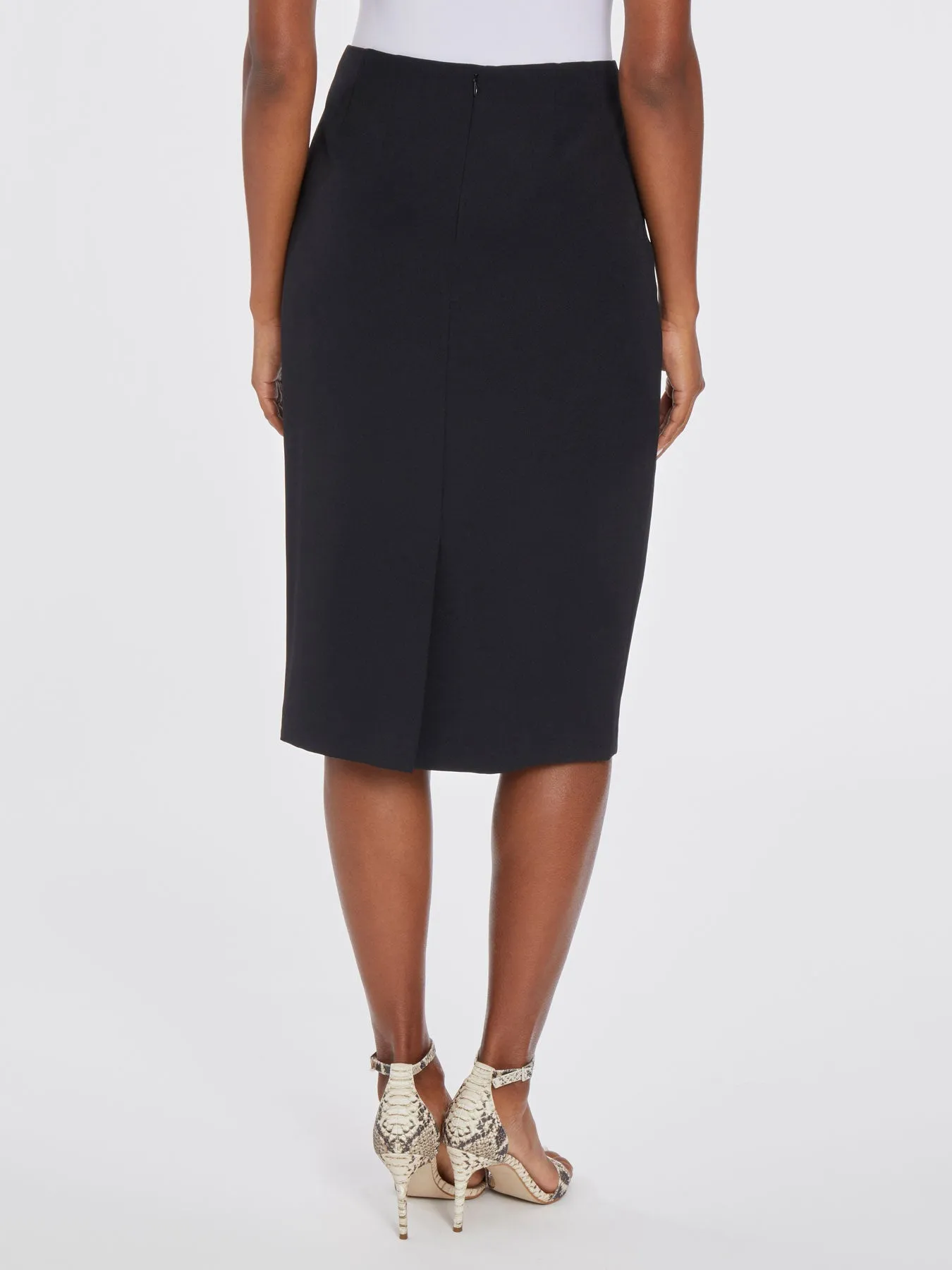 Plus Lana Skirt, Iconic Stretch Crepe