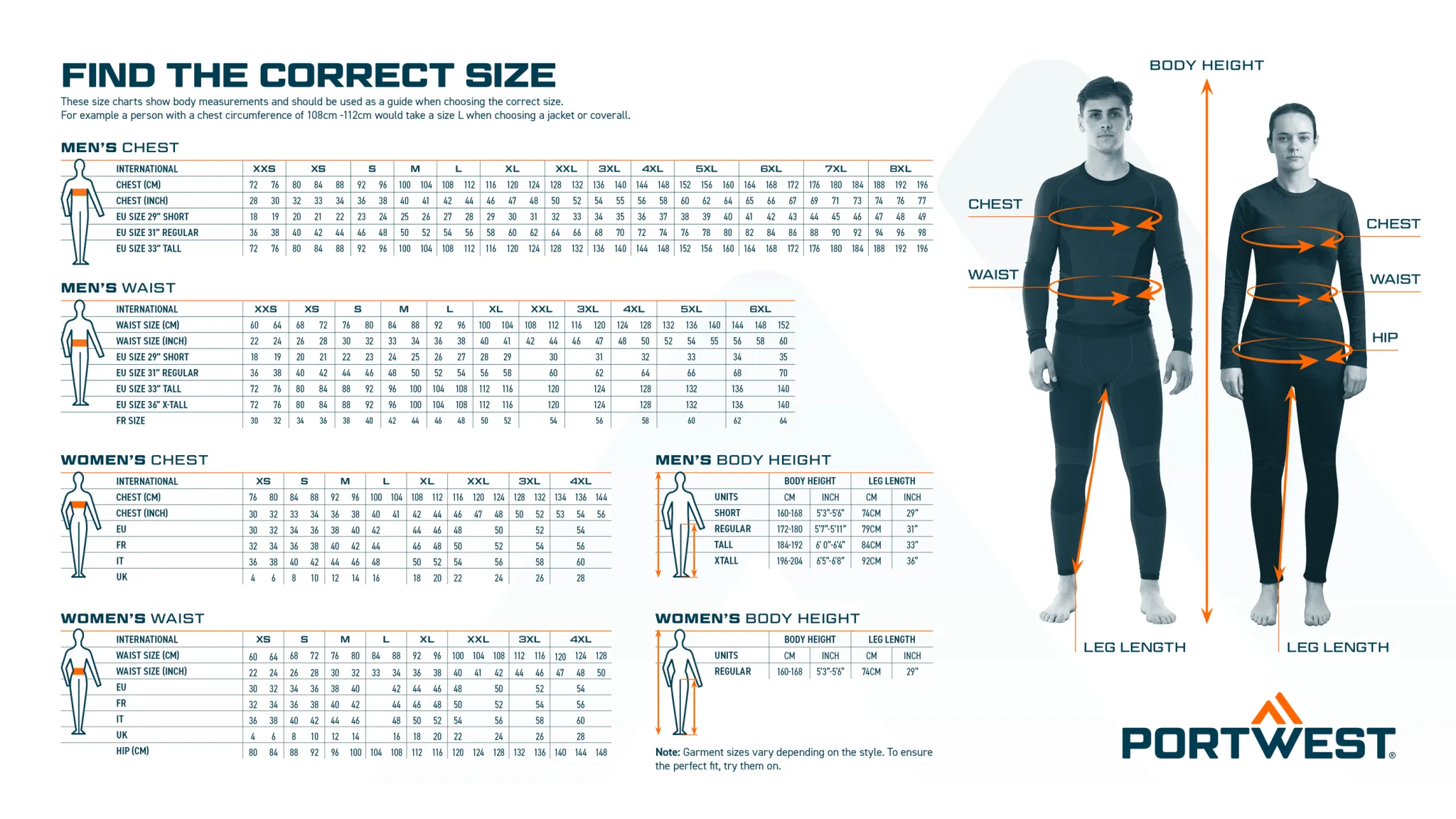 Portwest KX351 Lightweight Drawstring Pants