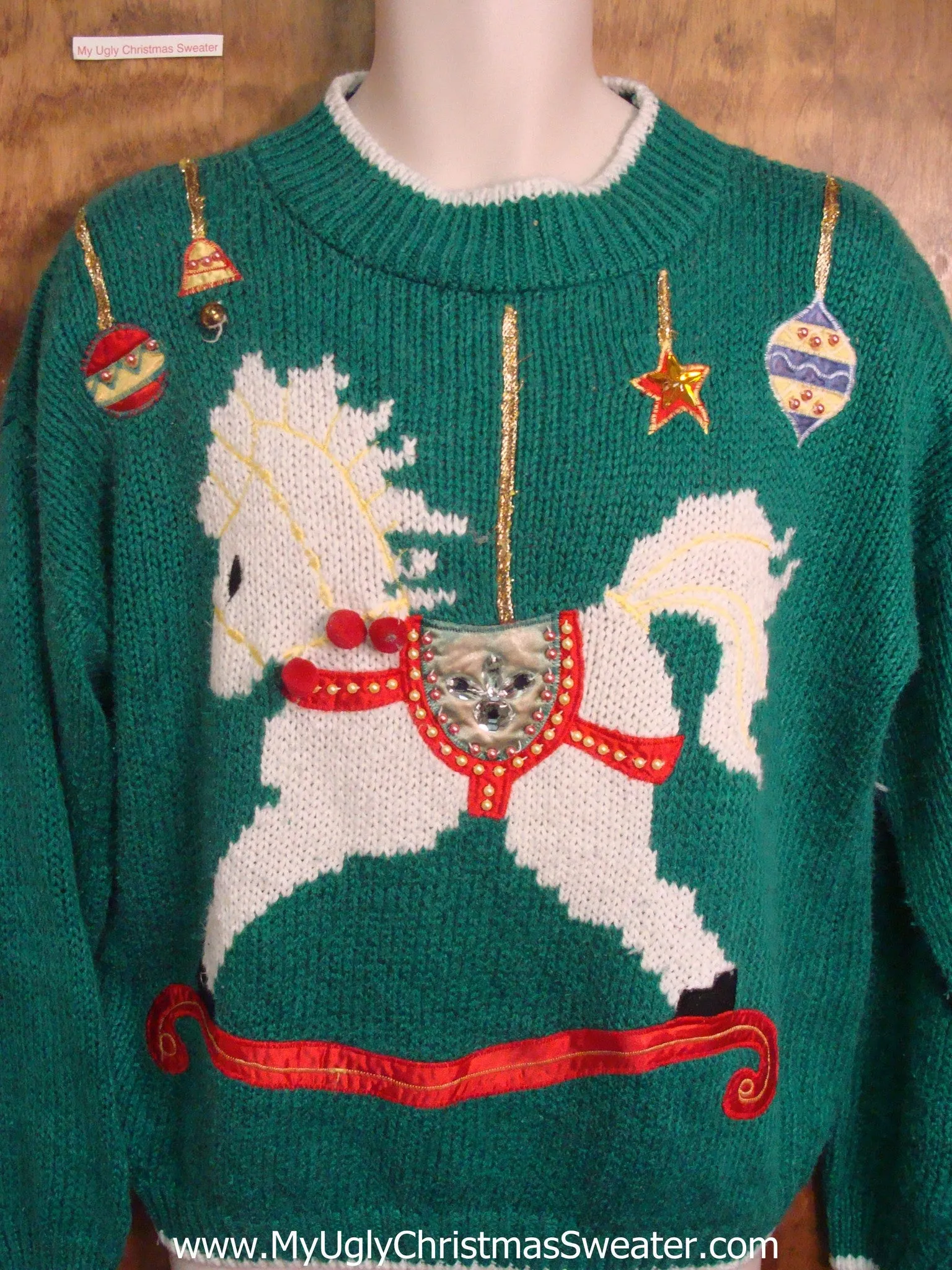 Rocking Horse Ugly Sweater for Xmas