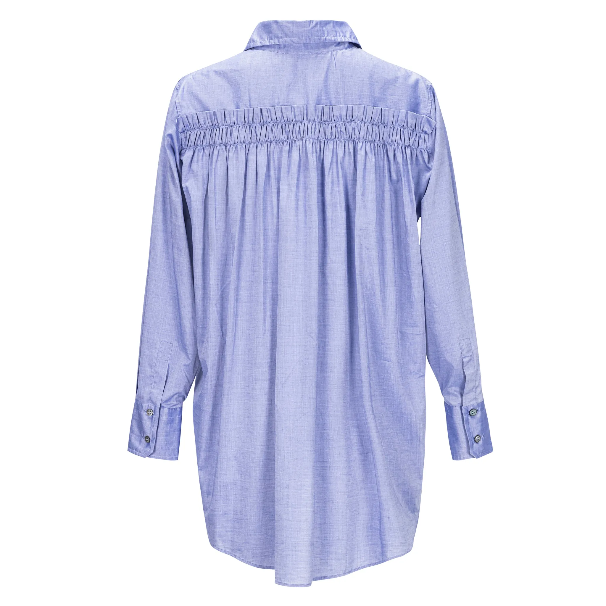 Ruffle Back Shirt