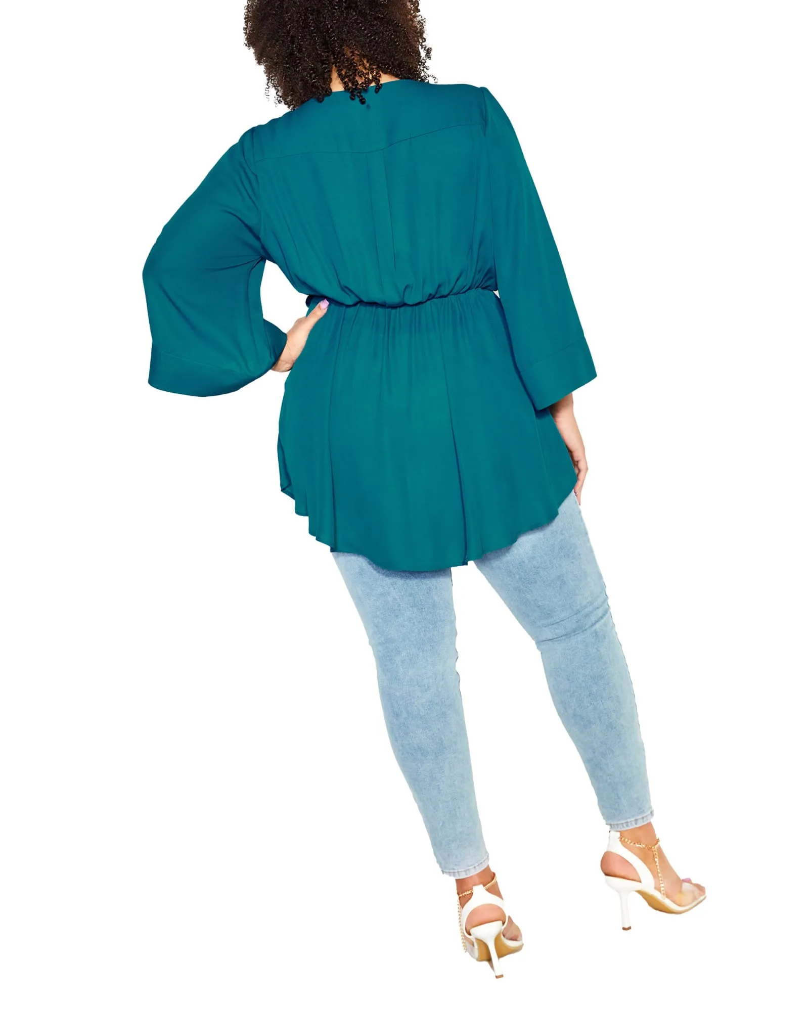 Shibara Vibes Top | Teal