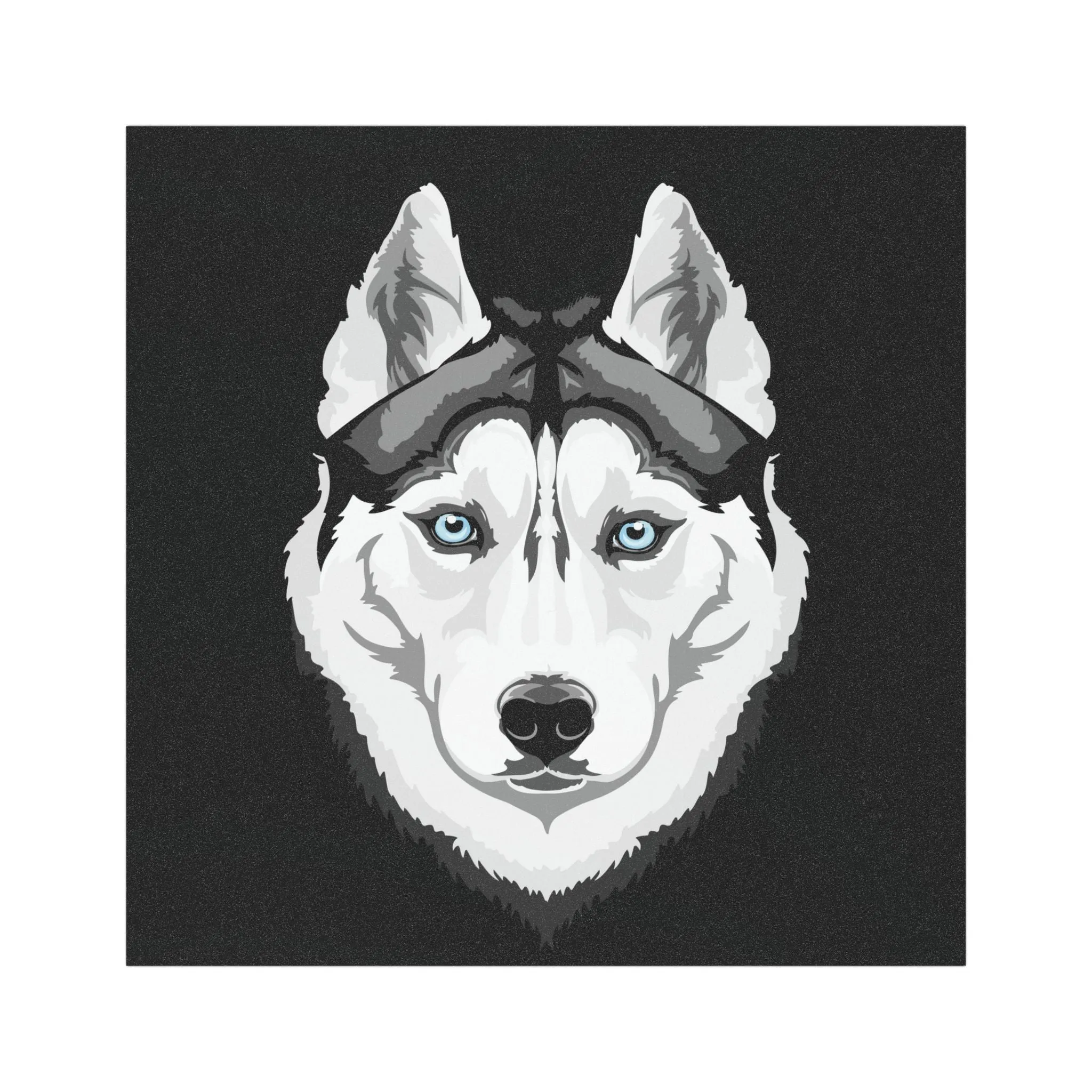 Siberian Husky Car Magnet - Durable Animal Magnet for Pet Lovers | Unique Automotive Decor
