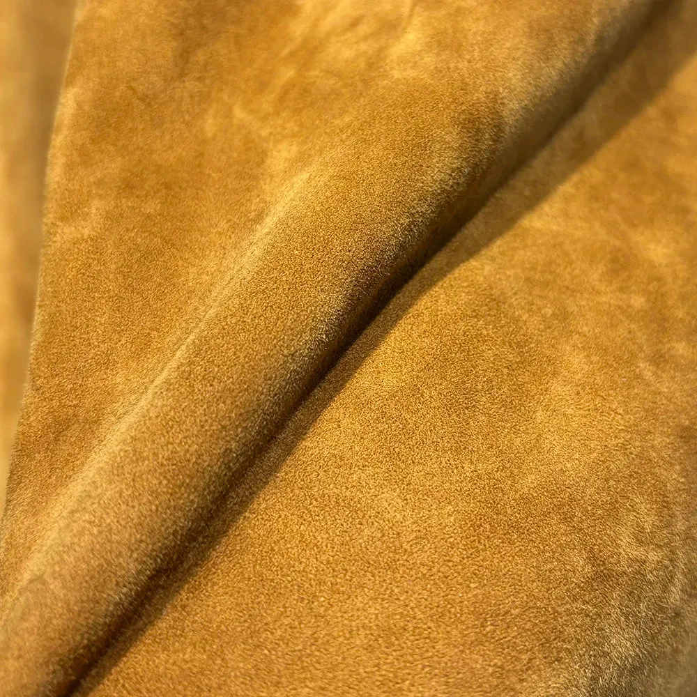 Suede Pencil Skirt
