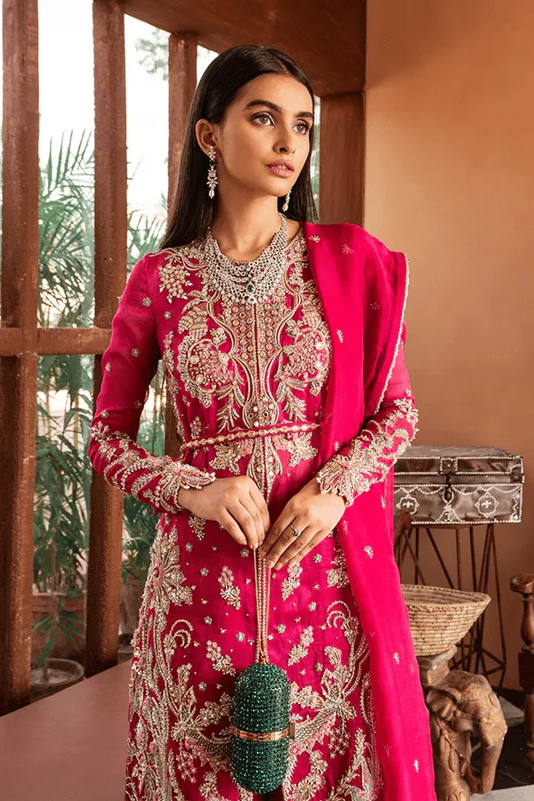 Suffuse | Luxury Pret Aura | FUCHSIA ROSE
