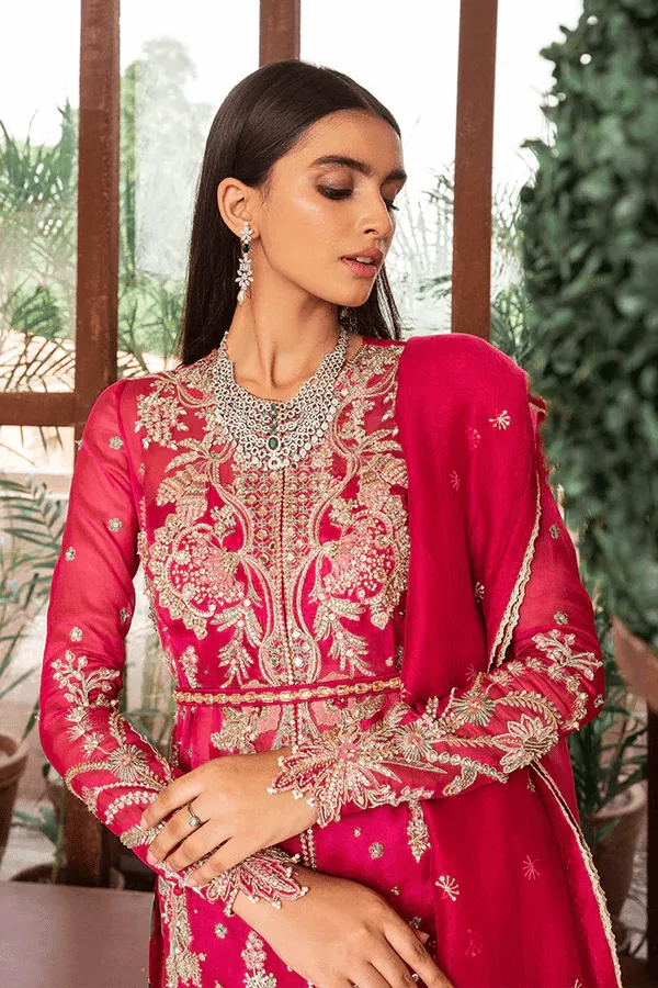 Suffuse | Luxury Pret Aura | FUCHSIA ROSE