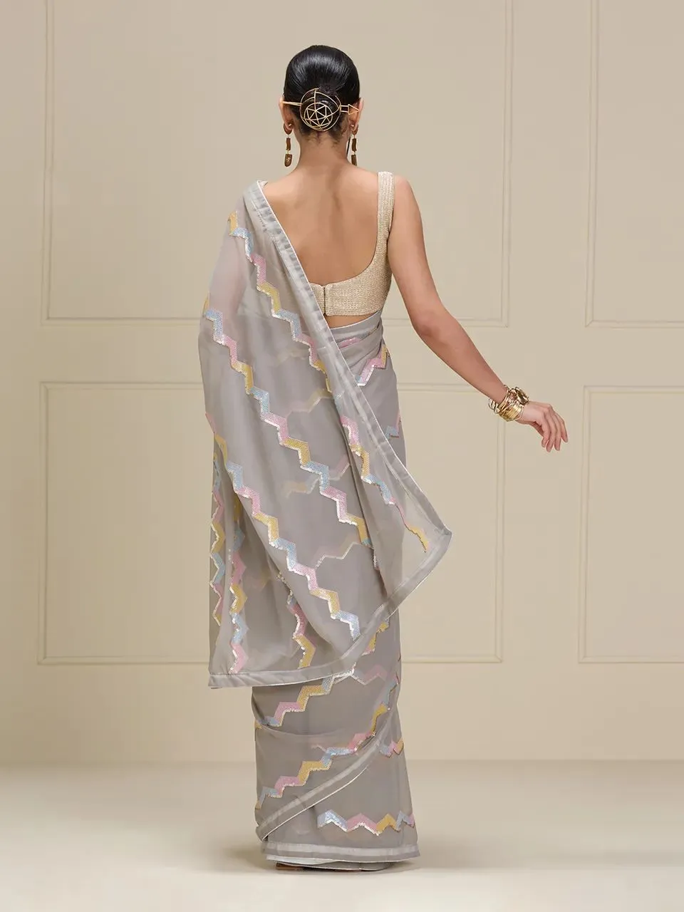 Tanvi Festive Wear Georgette Saree