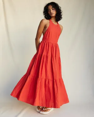Tularosa Maxi Dress - Persimmon