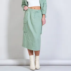 Two side pocket pencil skirt wholesale