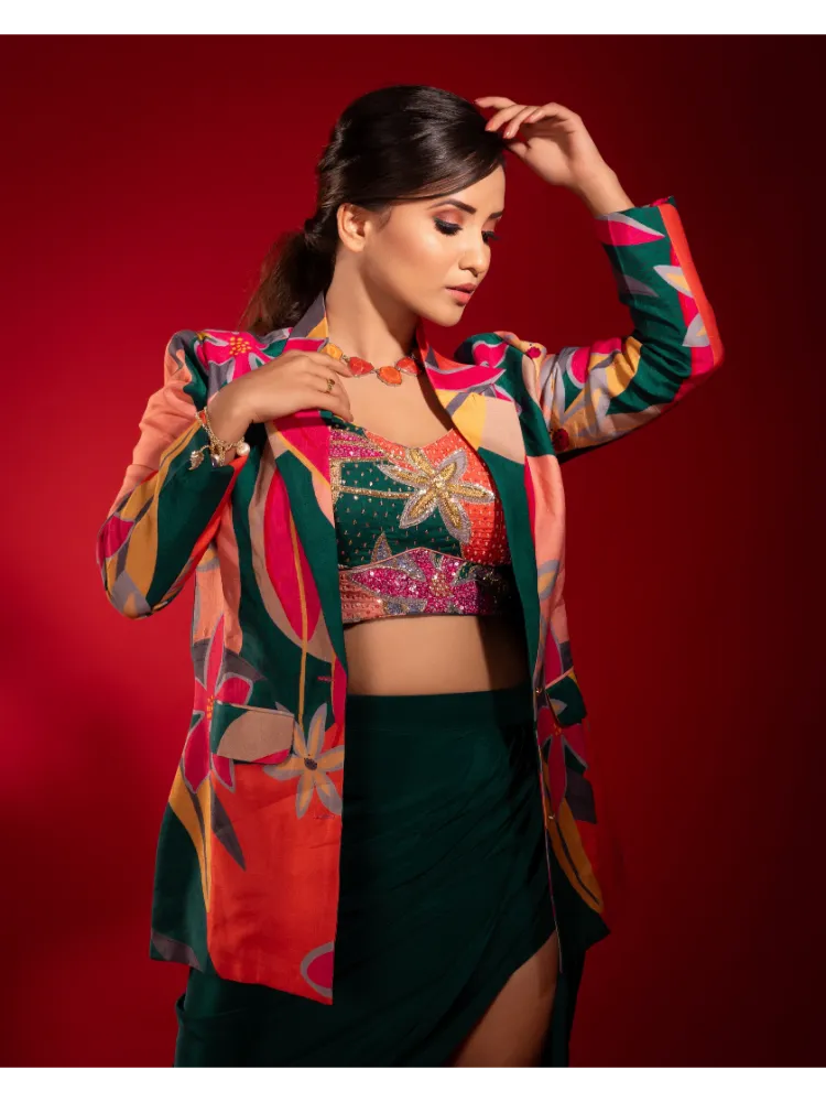 Vaishnavi in Blazer Set (SS - 008)