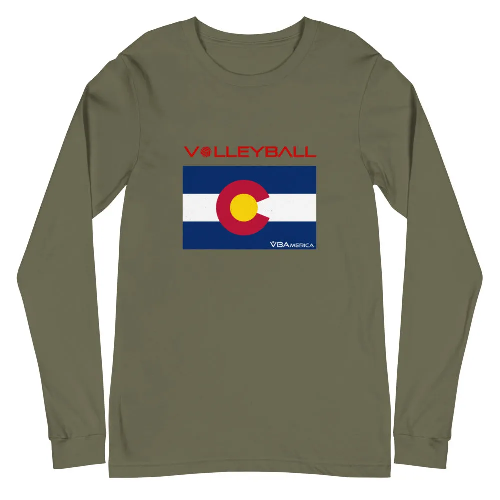 VBAmerica Colorado Volleyball Long Sleeve Tee