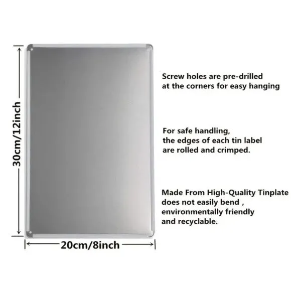 Vintage Metal Sign | Indoor/Outdoor | How You See Yourself Black & Blue