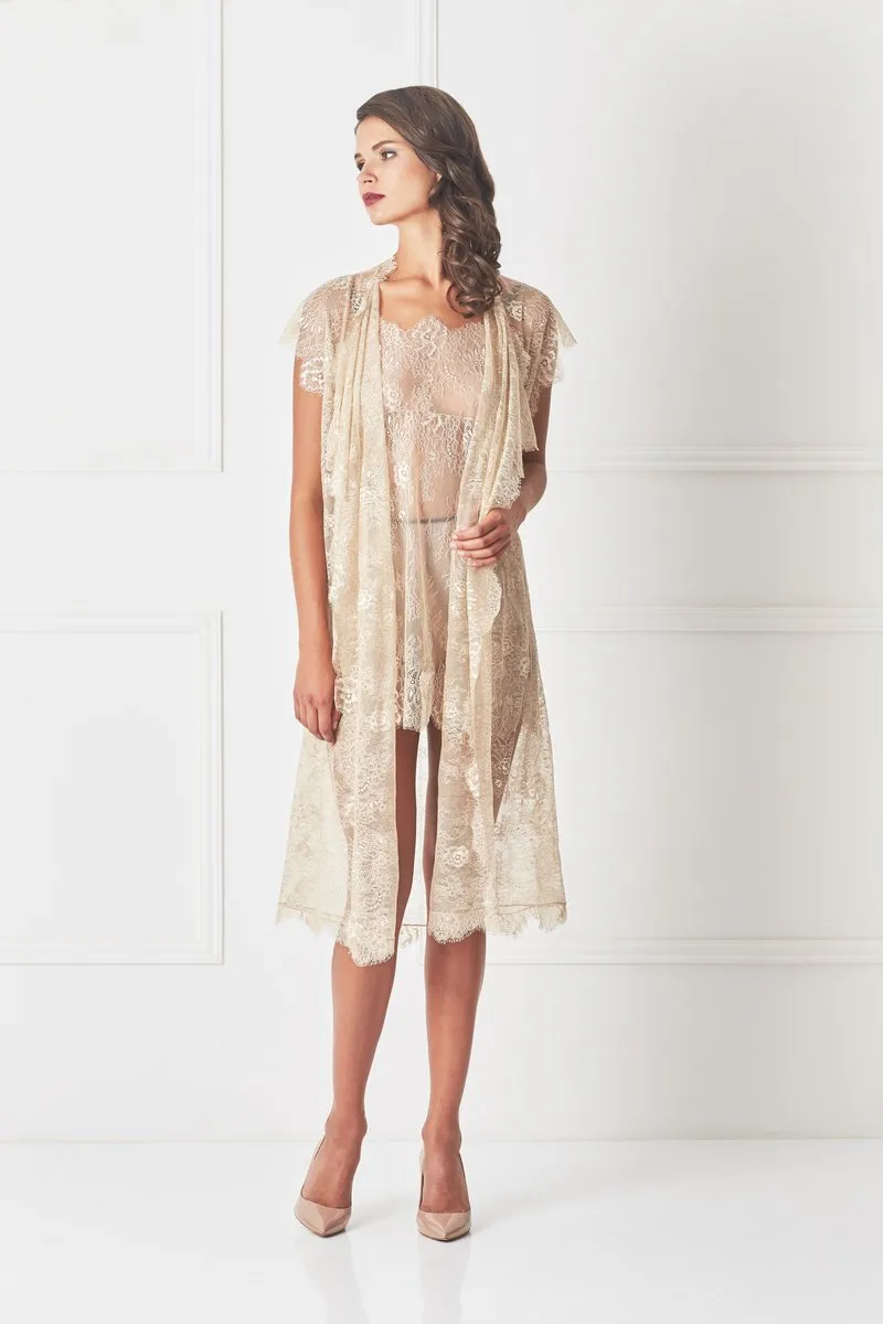 Welcoming Midi Lace Kimono
